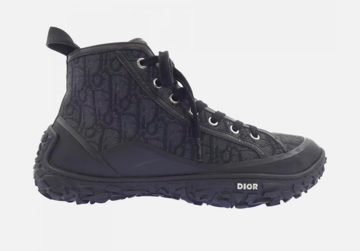 Dior black ankle boots