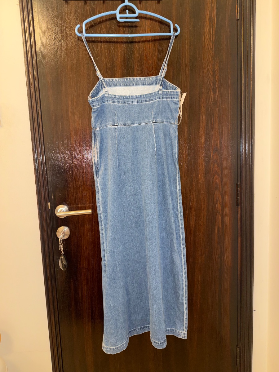 American Eagle Denim midi dress photo 3