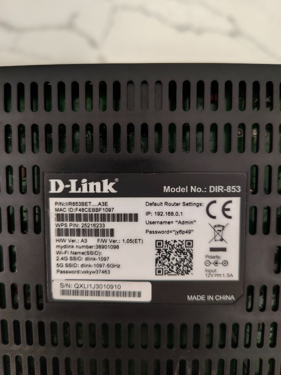 D-Link DIR-853 Dual-Band Wi-Fi Router – 4 Antennas | 2.4GHz & 5GHz photo 3