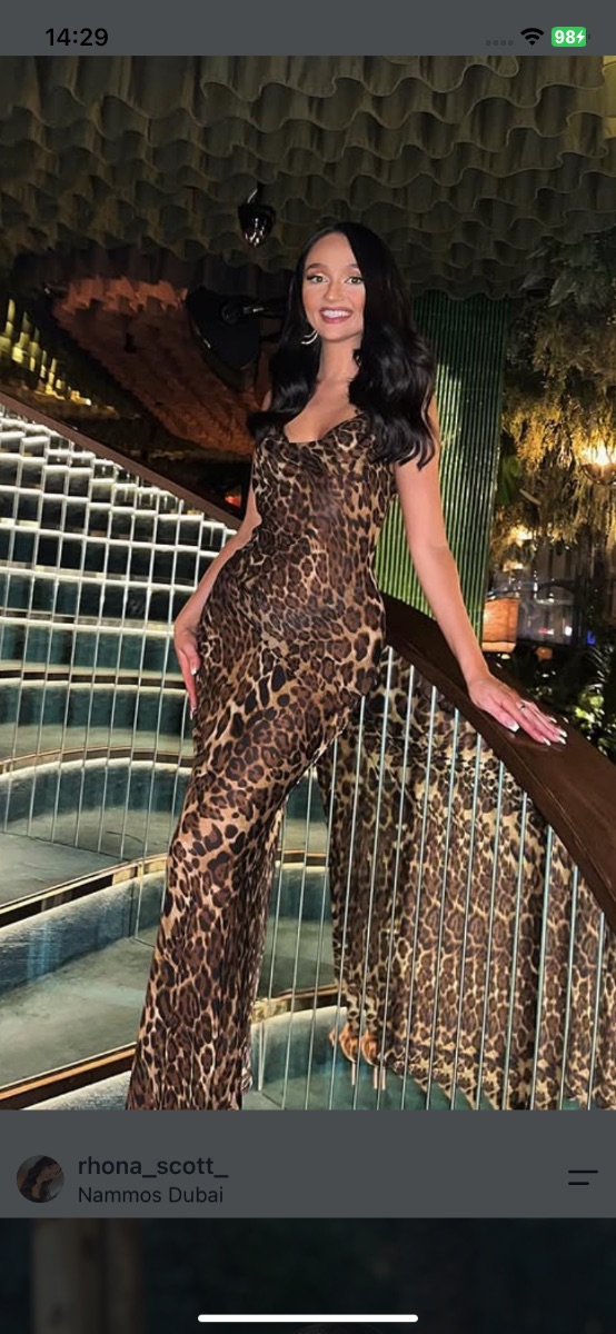 Beach City Leopard maxi dress