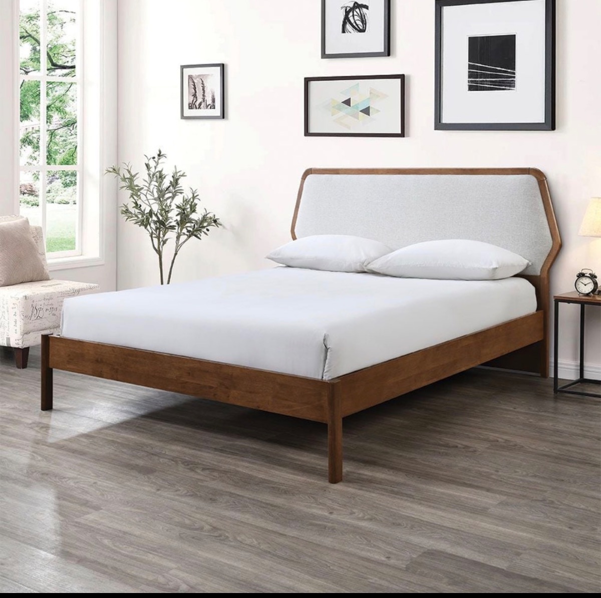 160/200 solid wood bed photo 3
