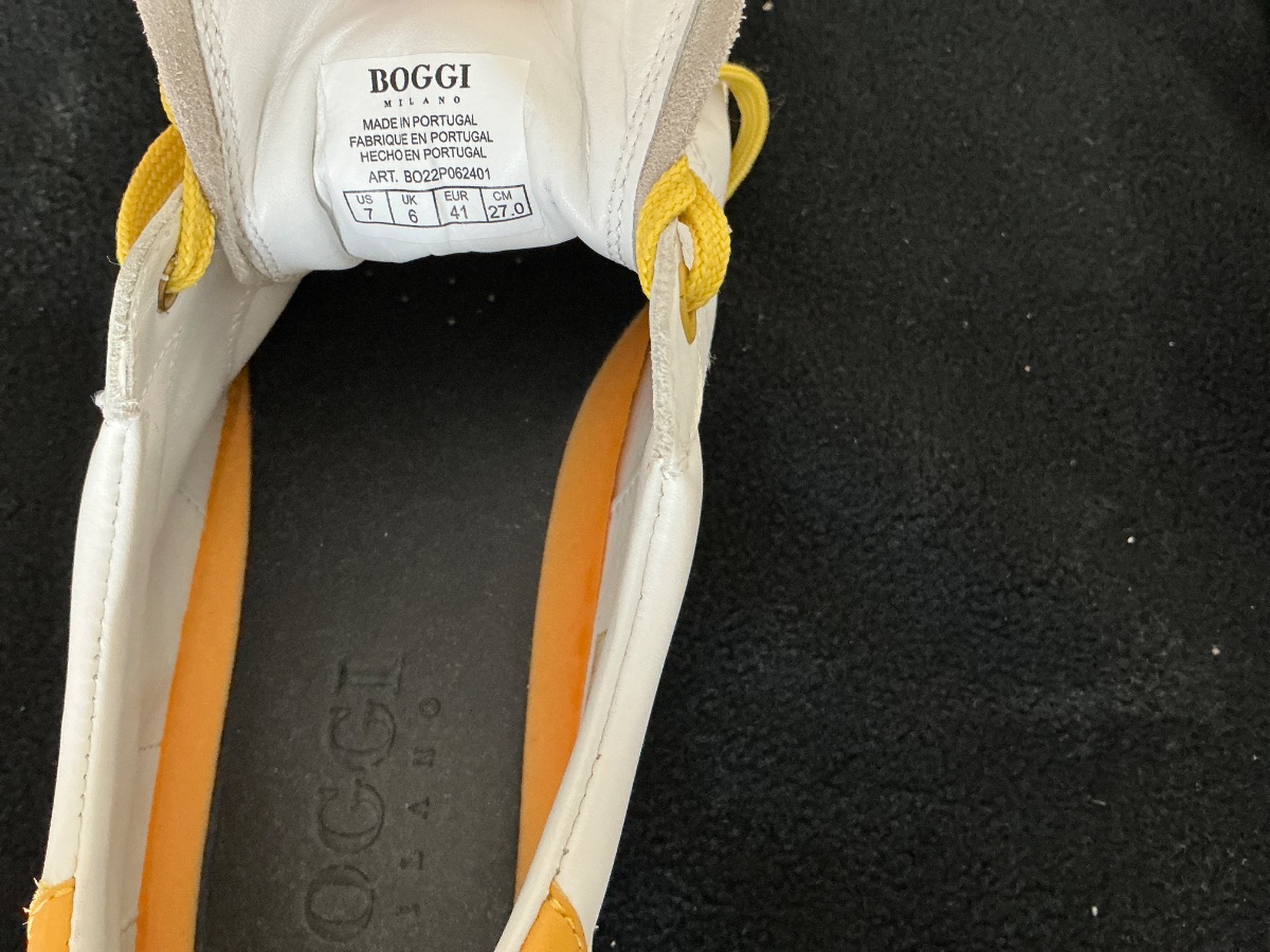 Boggi Milano white sneakers photo 2