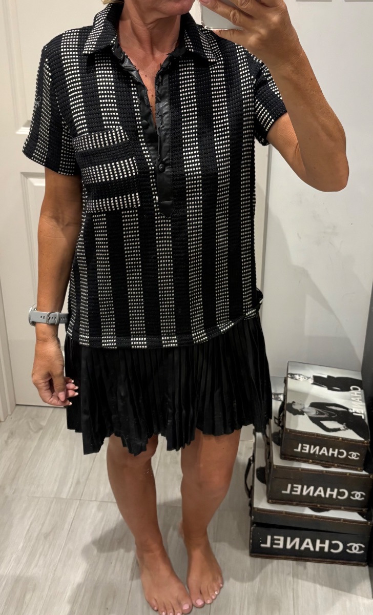 Zara knit shirt dress ๐ค