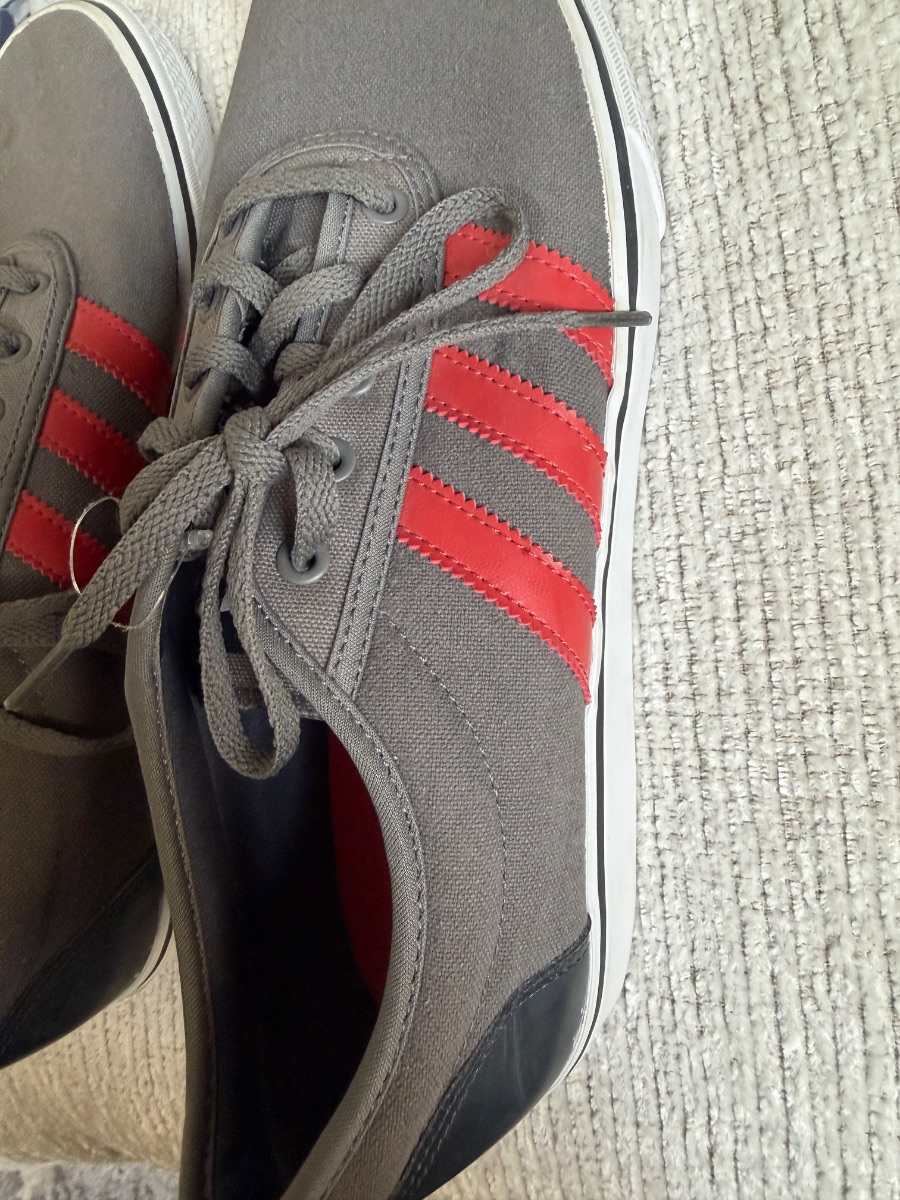 Adidas Grey Canvas Sneakers photo 2