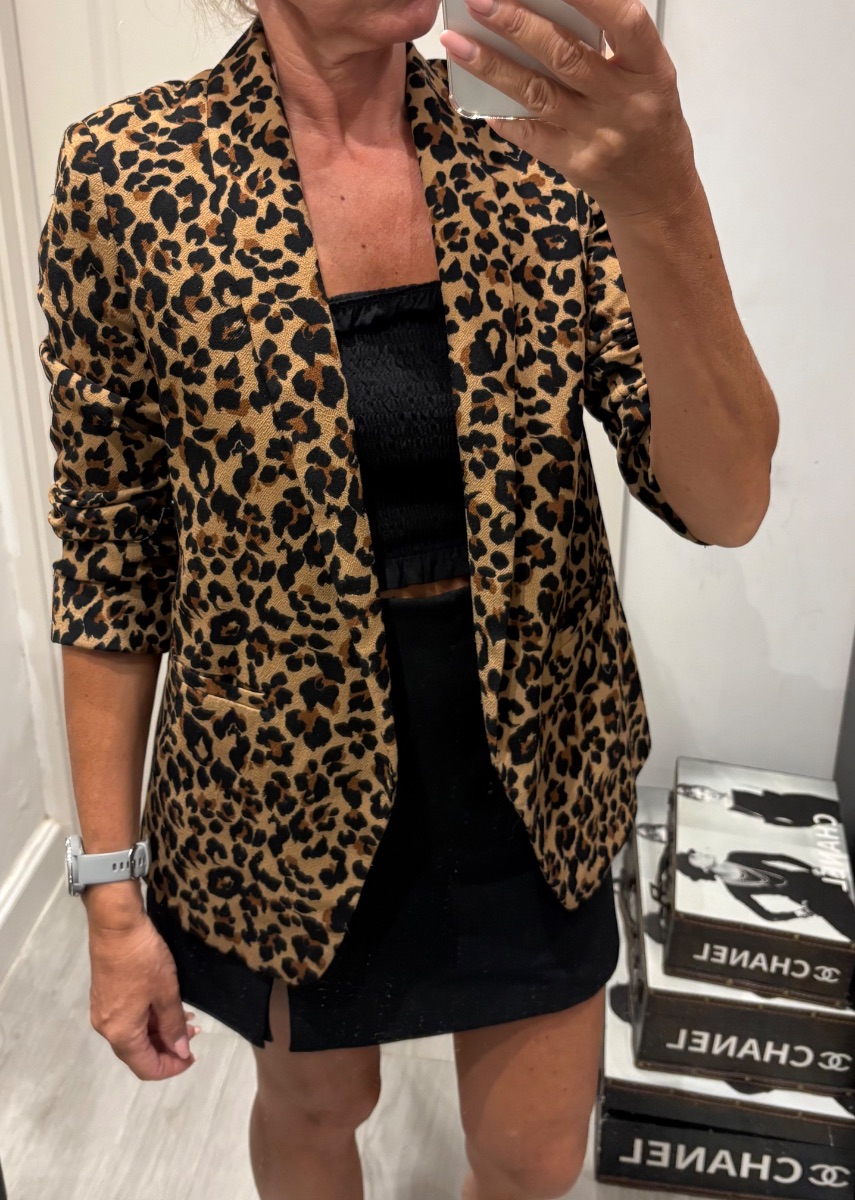Next leopard print blazer ๐