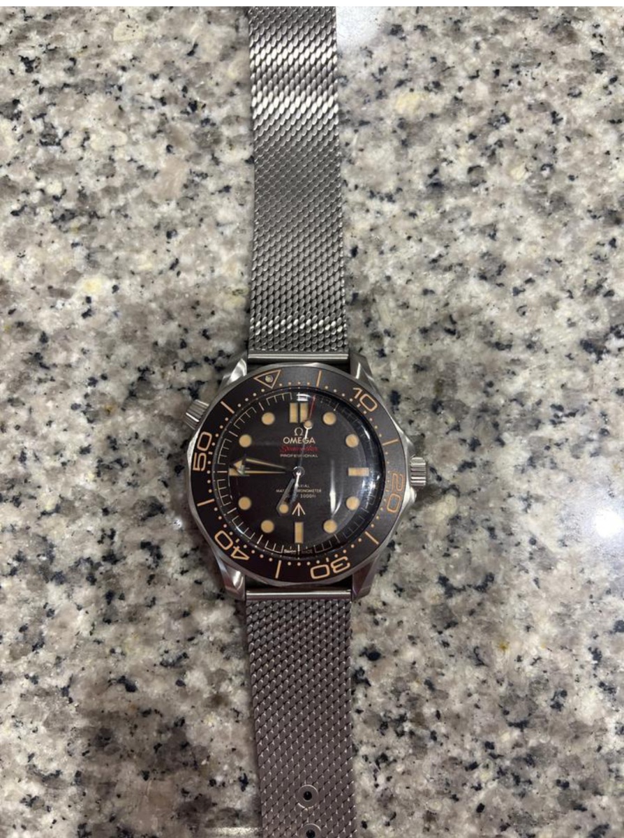 Omega 007 Special edition titanium photo 2