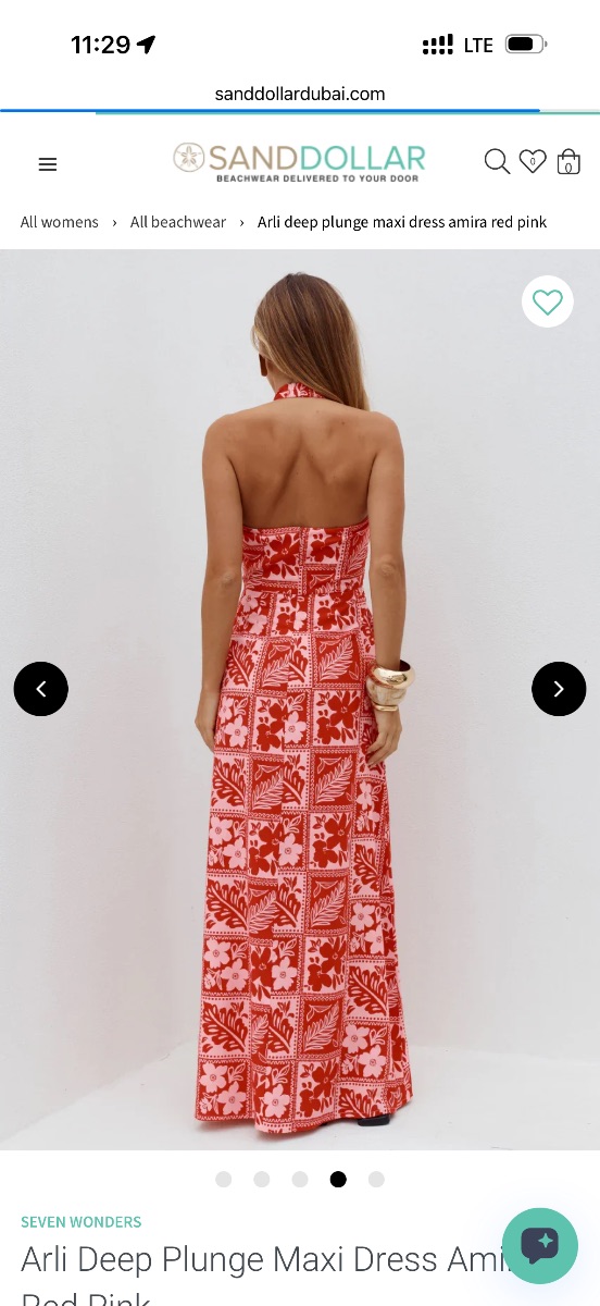 Arli maxi dress (bought from Sand Dollar 2026)