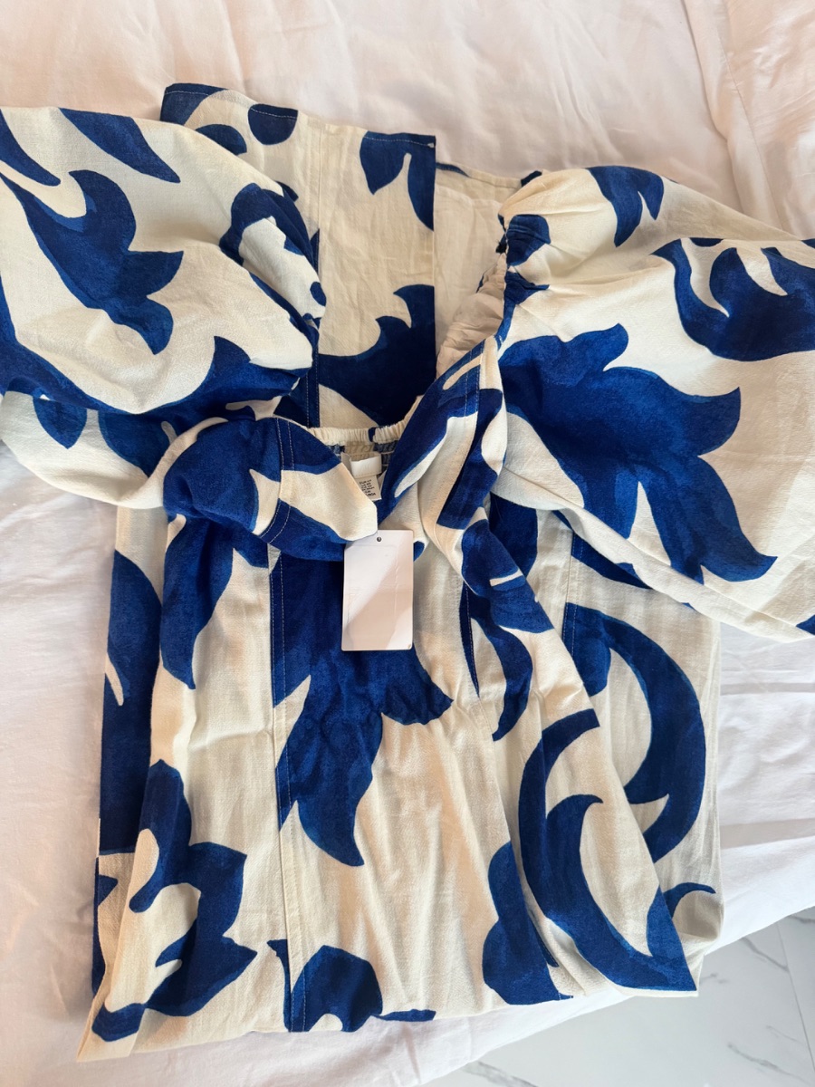 H&M HM Balloon Sleeve Dress Midi photo 3