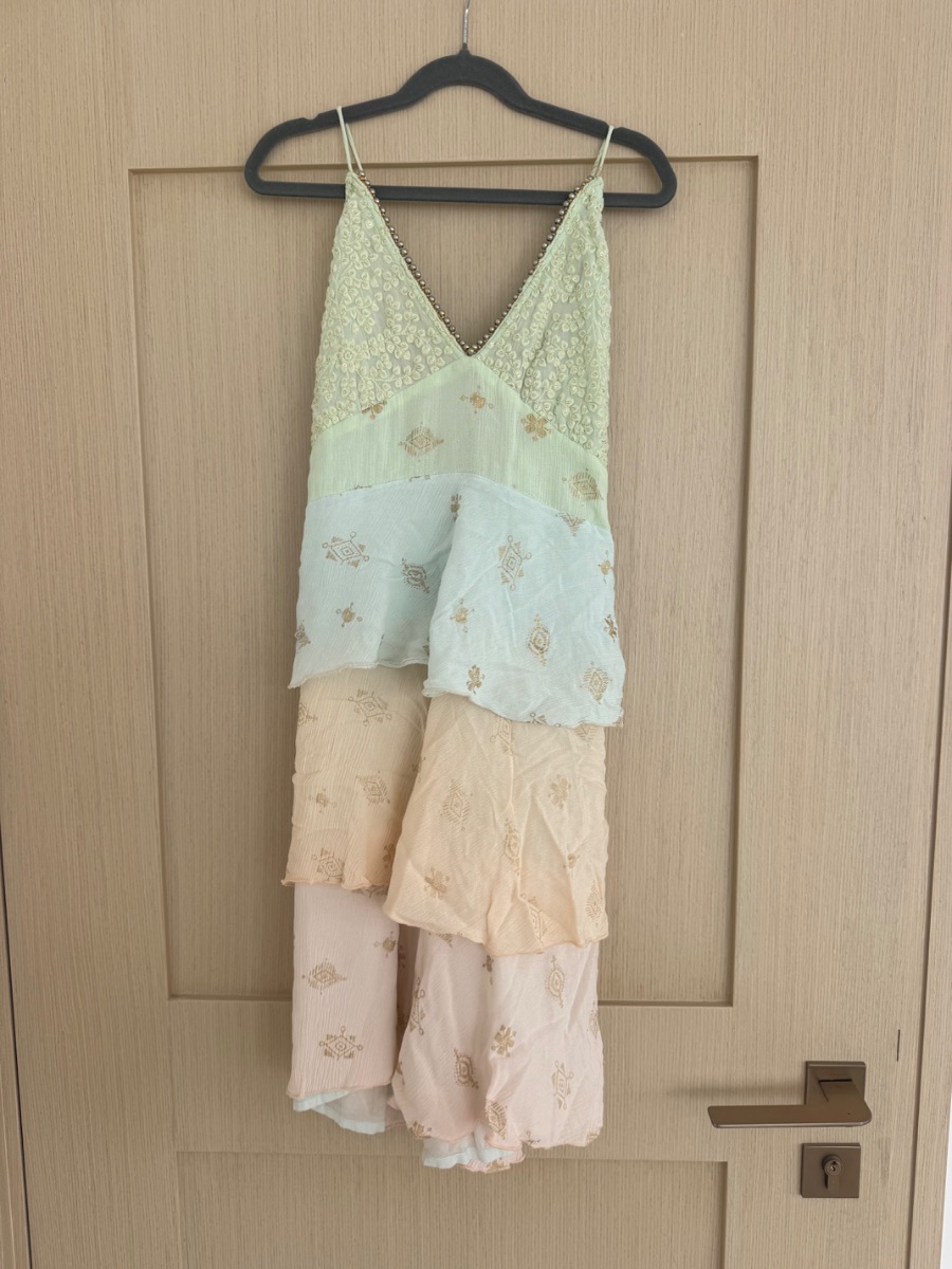 Boho Madrid Pastel Boho Summer Dress
