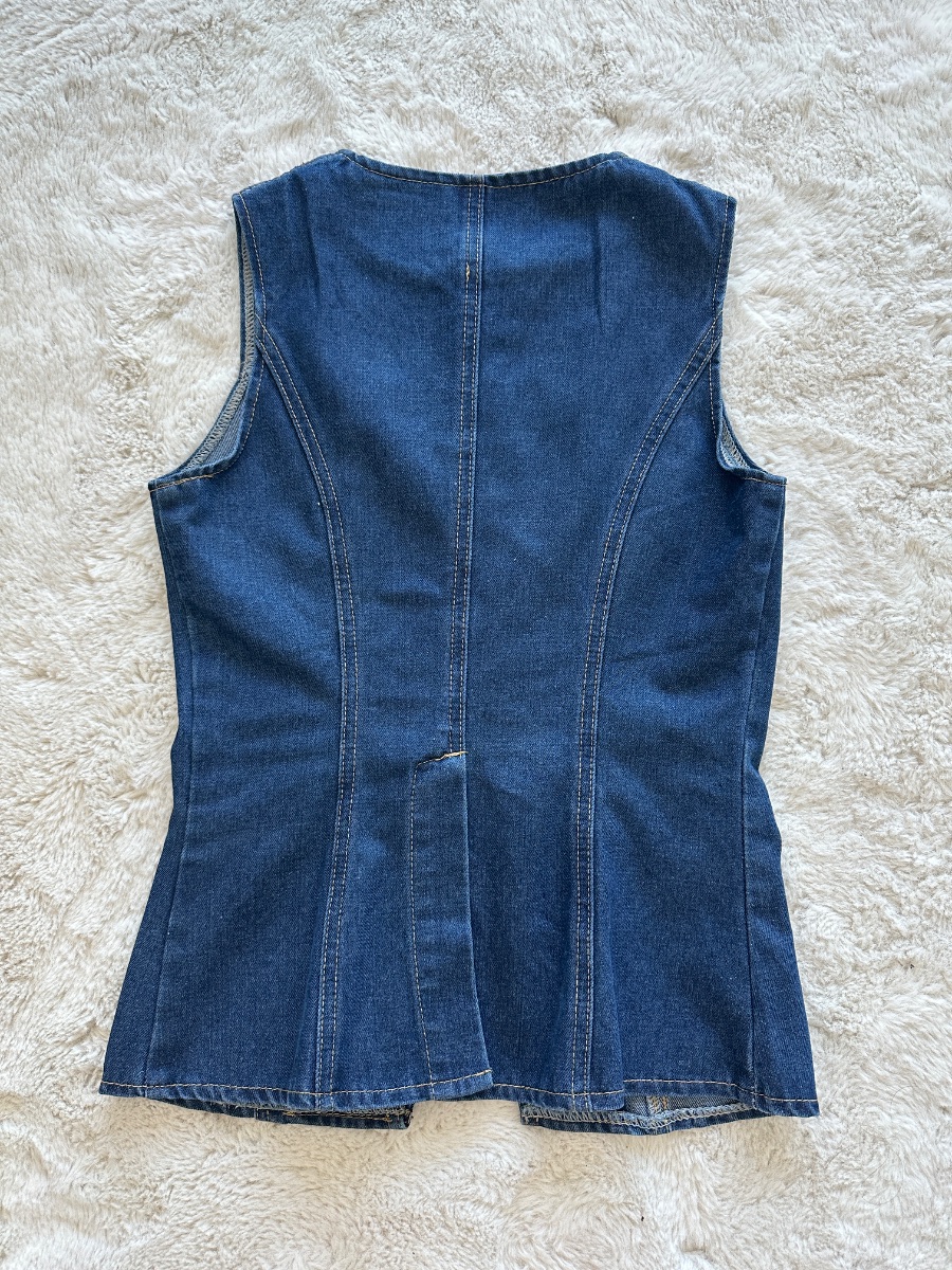 Denim vest photo 3