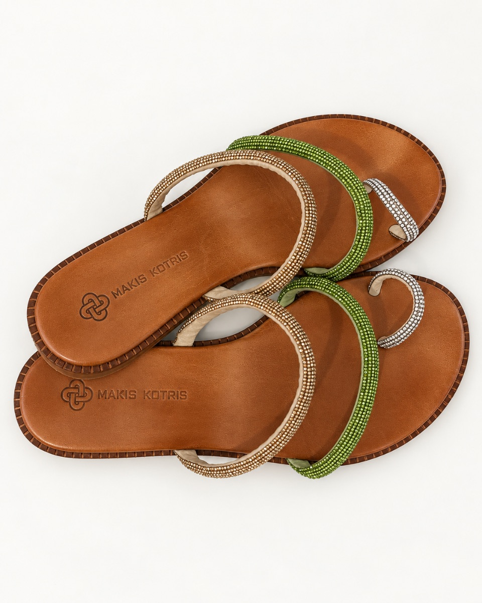 Custom Made Leather Greek Sandals photo 3
