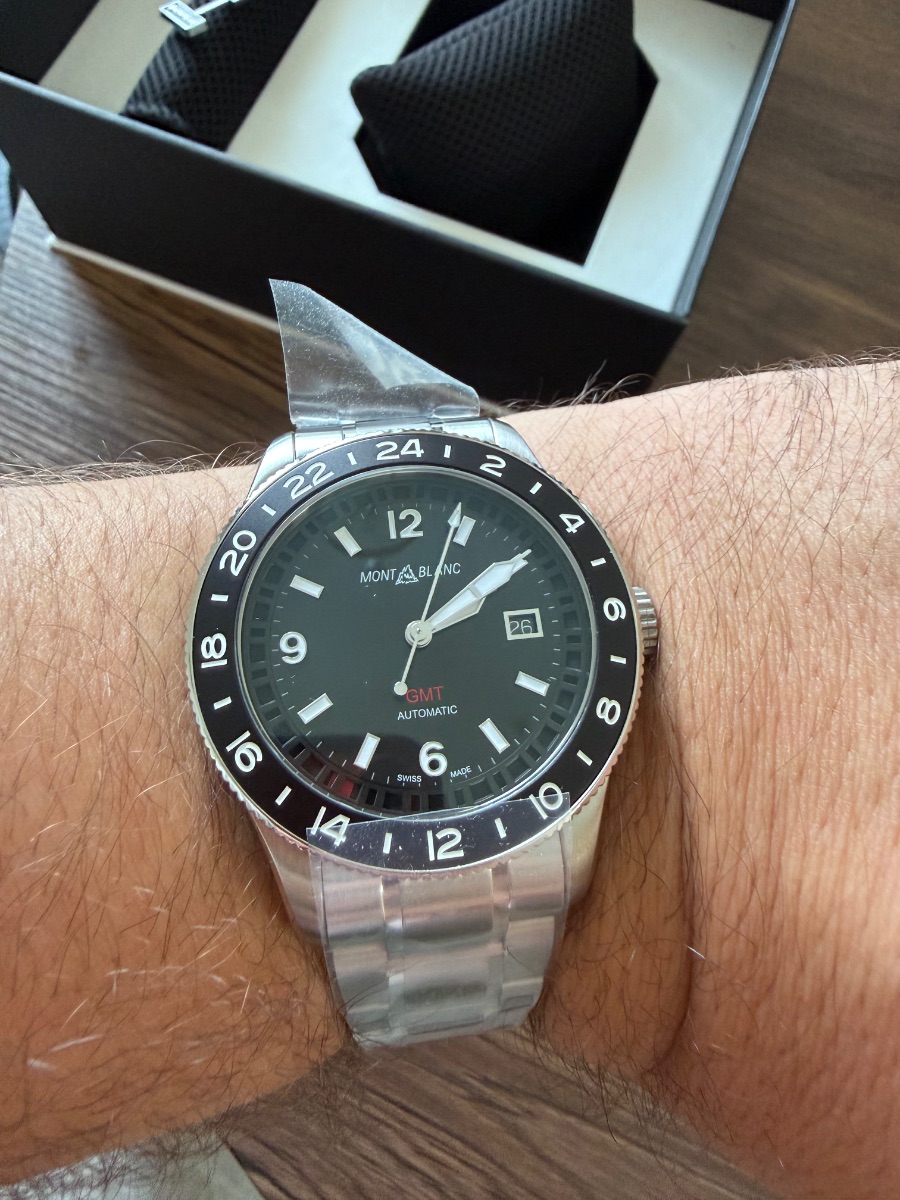 Montblanc Mont Blanc 1858 GMT