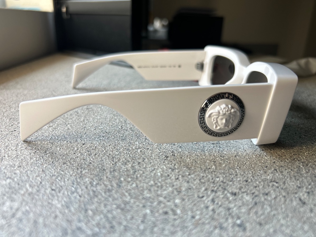 NEW: Versace white sunglasses photo 3