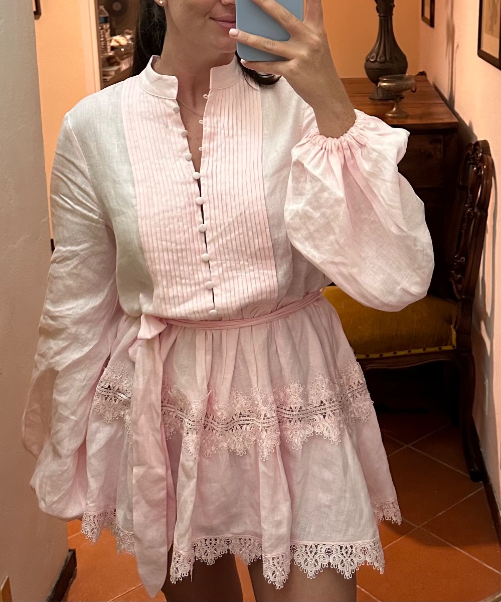 Chic le frique pink dress