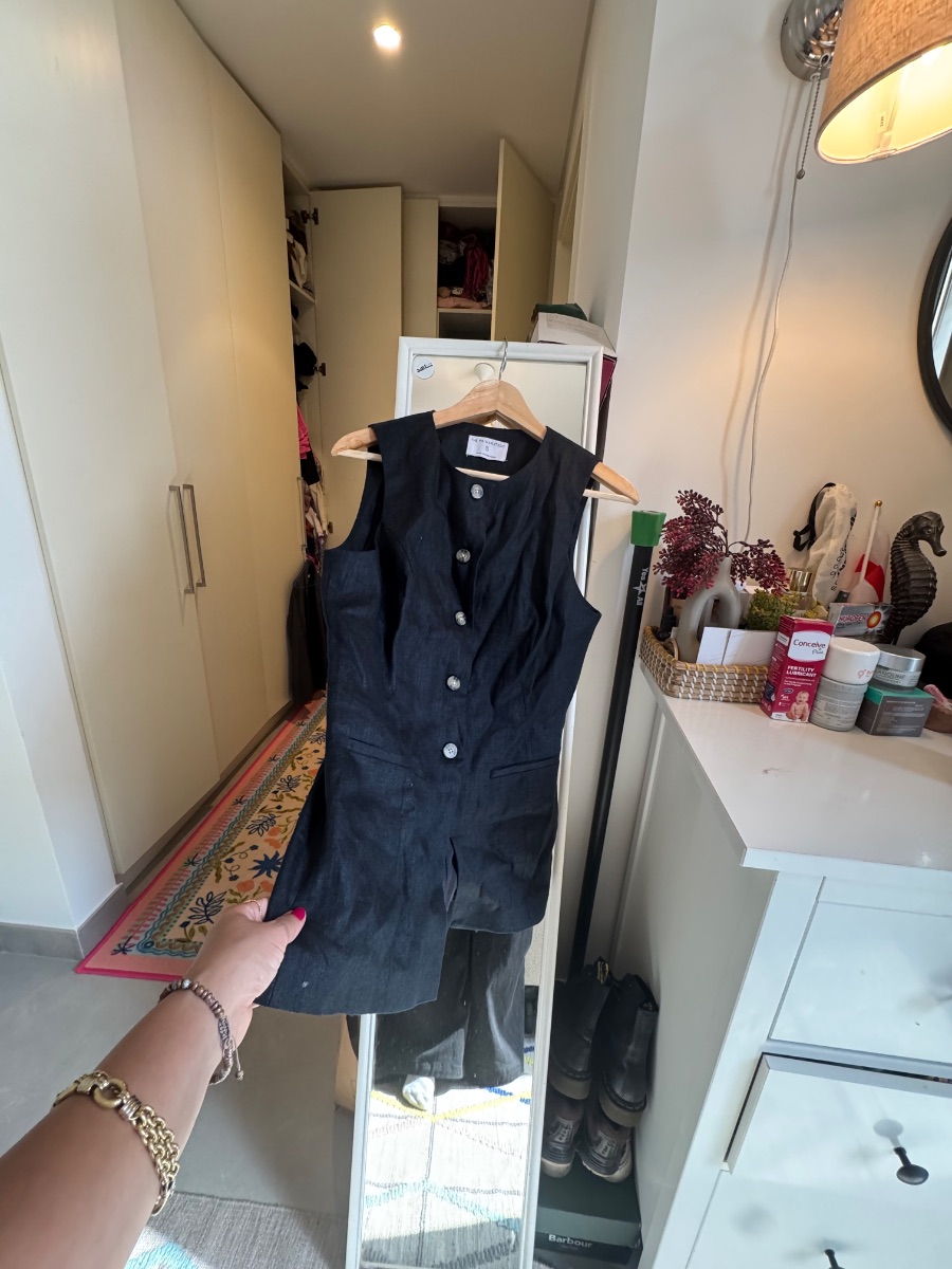 Primark 100% Linen Vest with tags