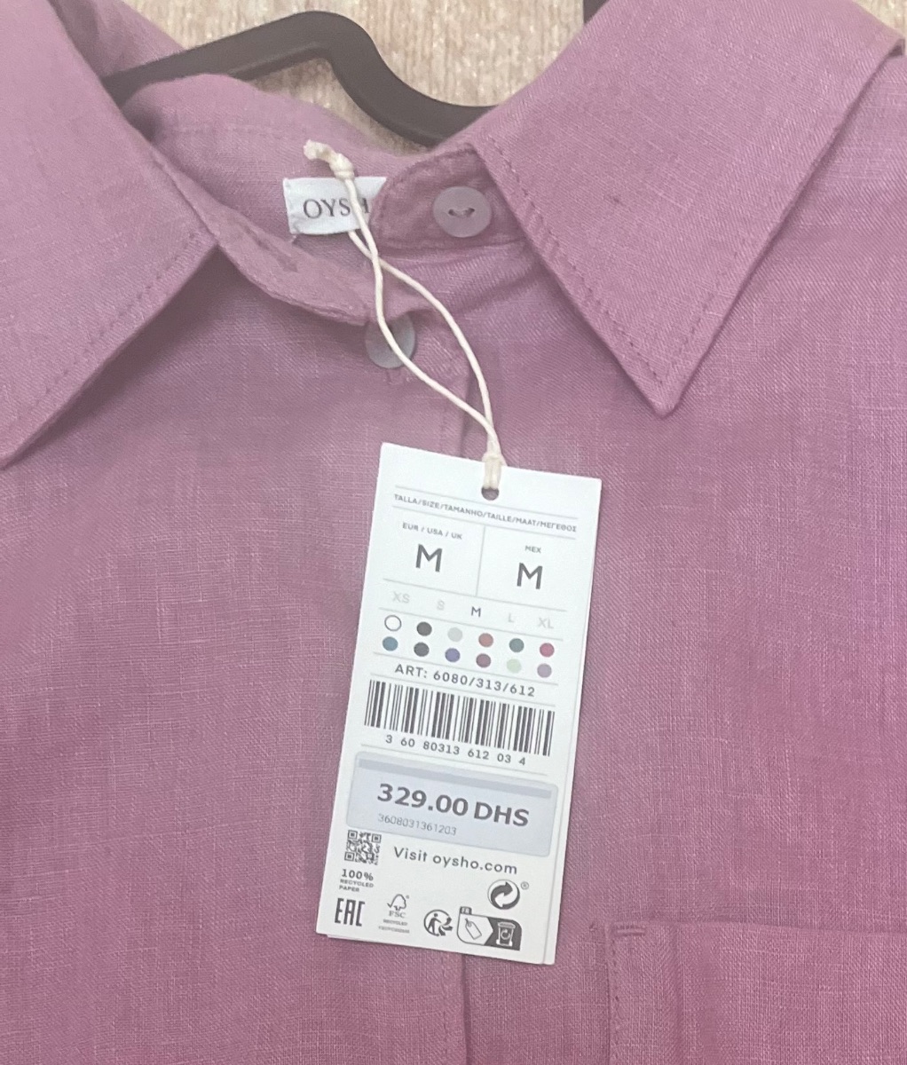 Oysho Linen Shirt photo 3