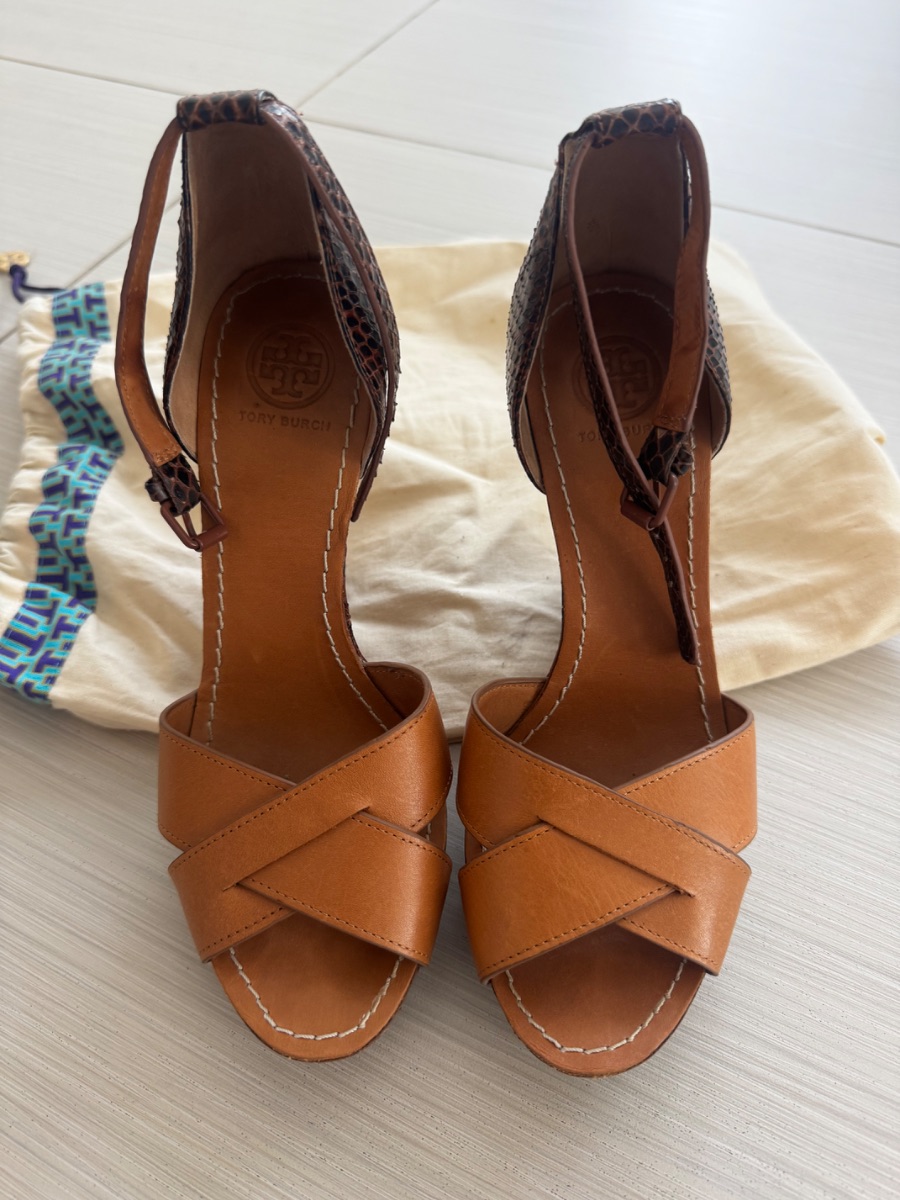 Tory Burch wedge sandals