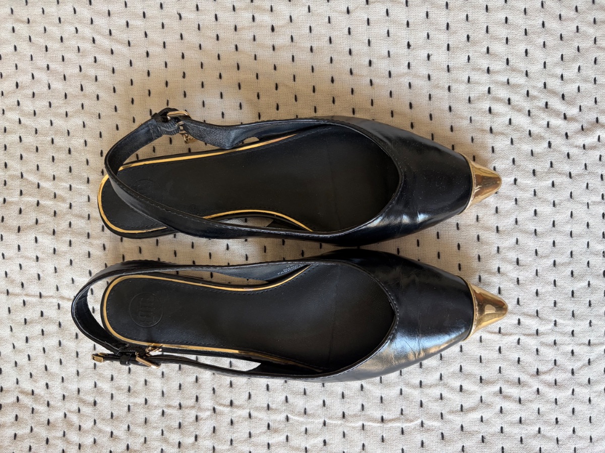 River Island Flat Slingbacks - Sz 37