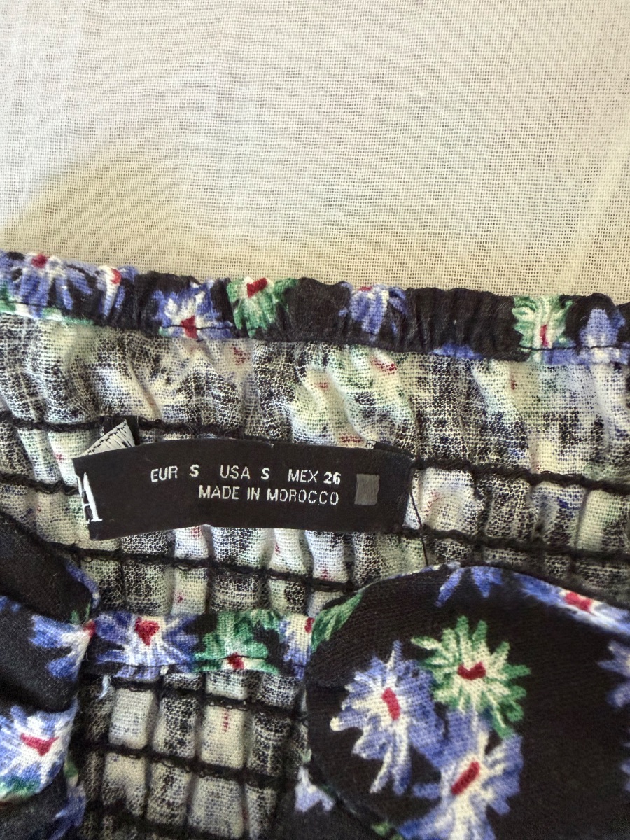 Zara Long floral dress photo 2