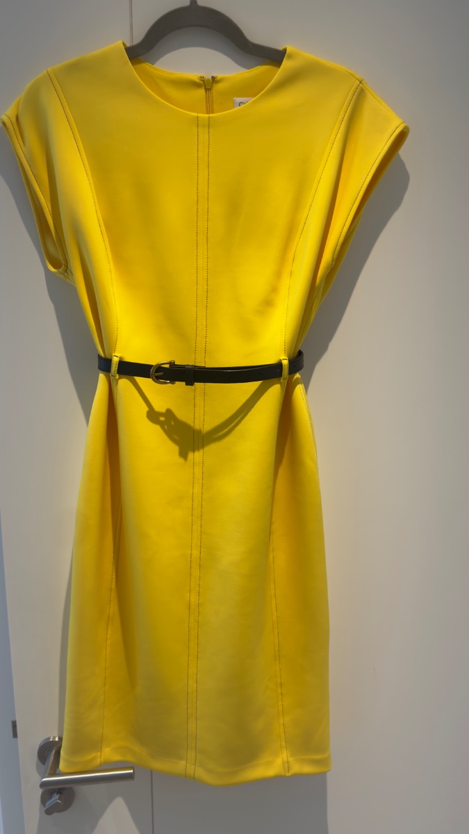 Calvin Klein Yellow Summer dress