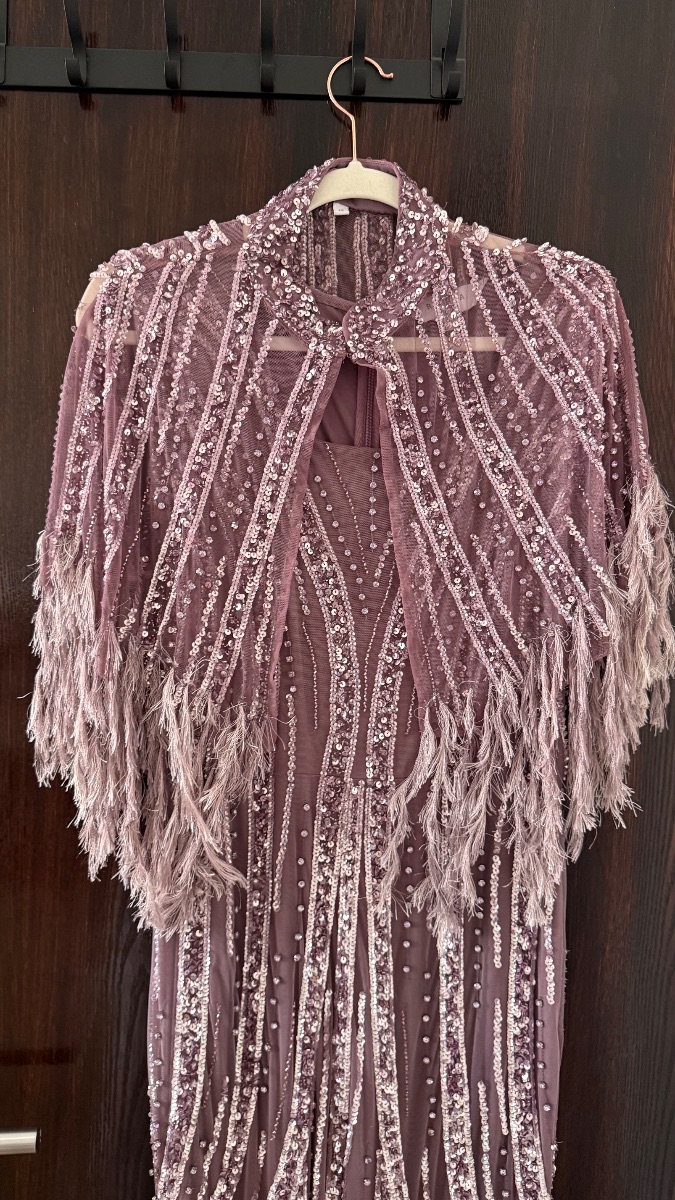 Rashima London Feather Fringe gown photo 2
