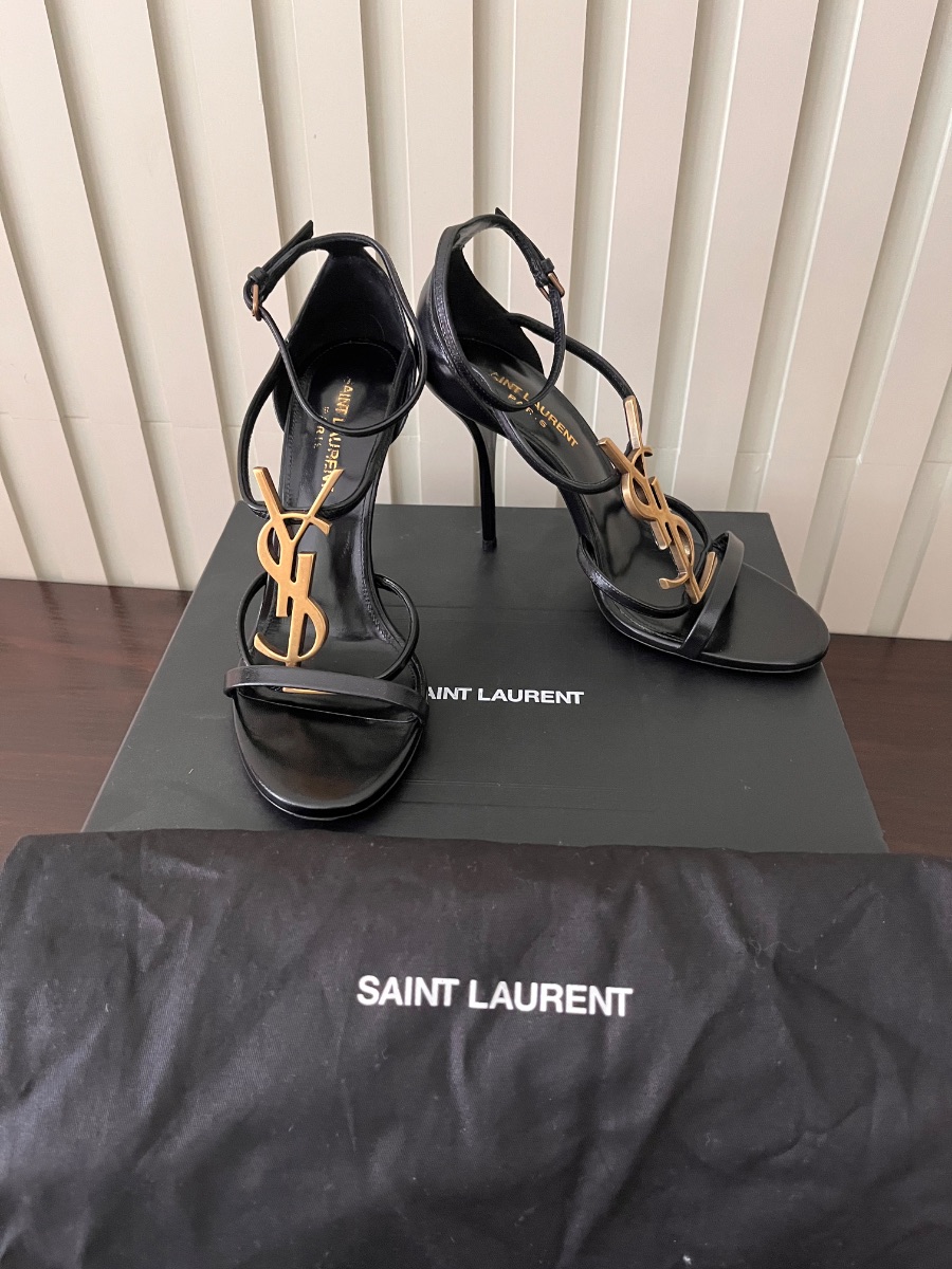 YSL Cassandra heels 100% Authentic photo 2