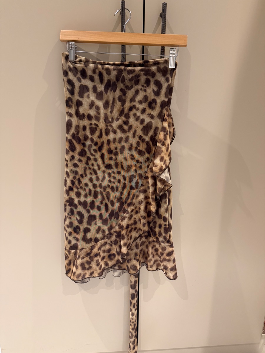 Zara Leopard print dress