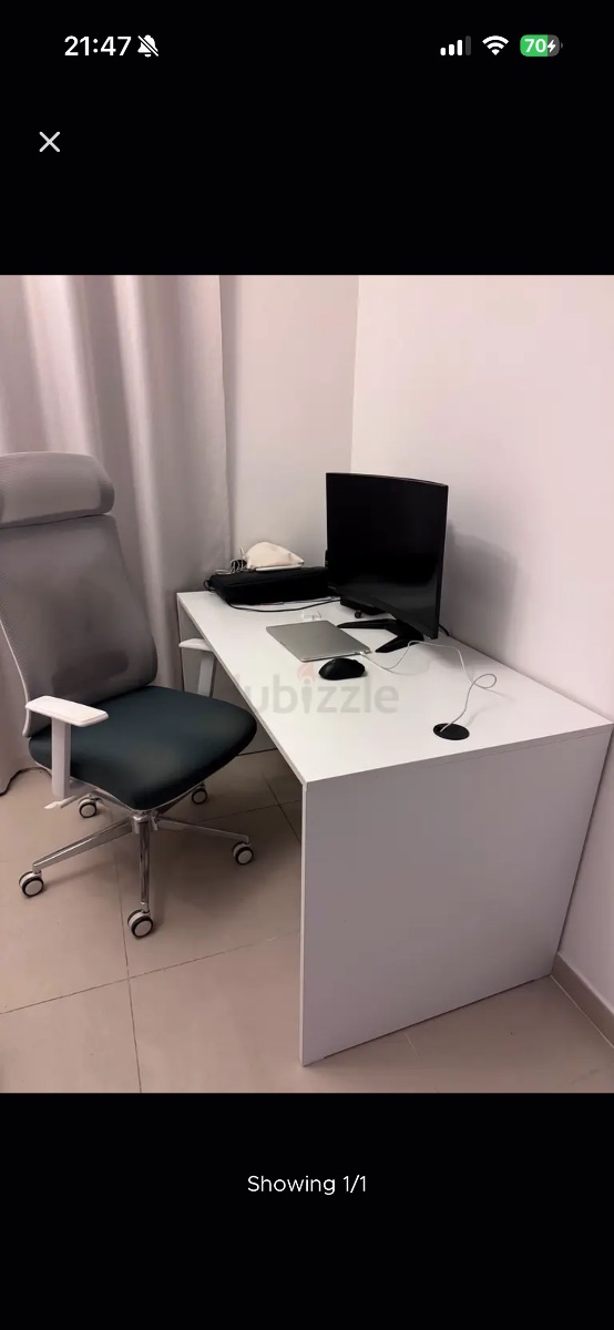 Amazon Study desk with chair
