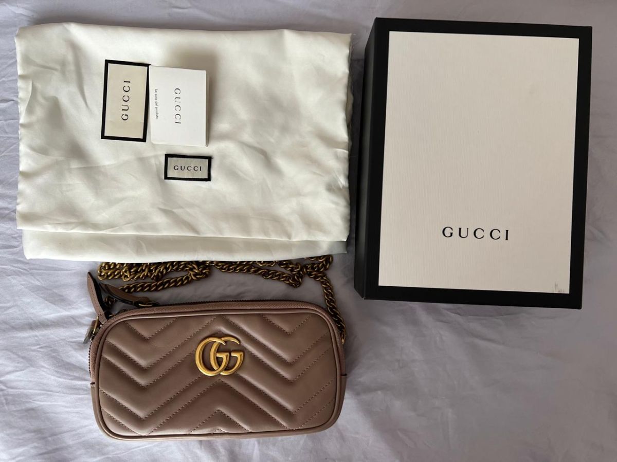 Gucci marmomt bag