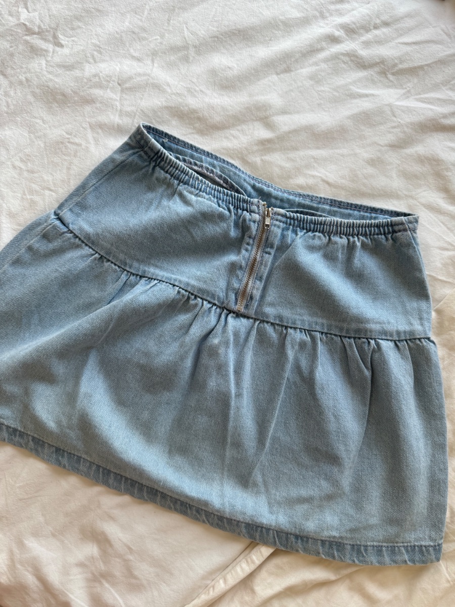 Lefties denim skirt photo 2