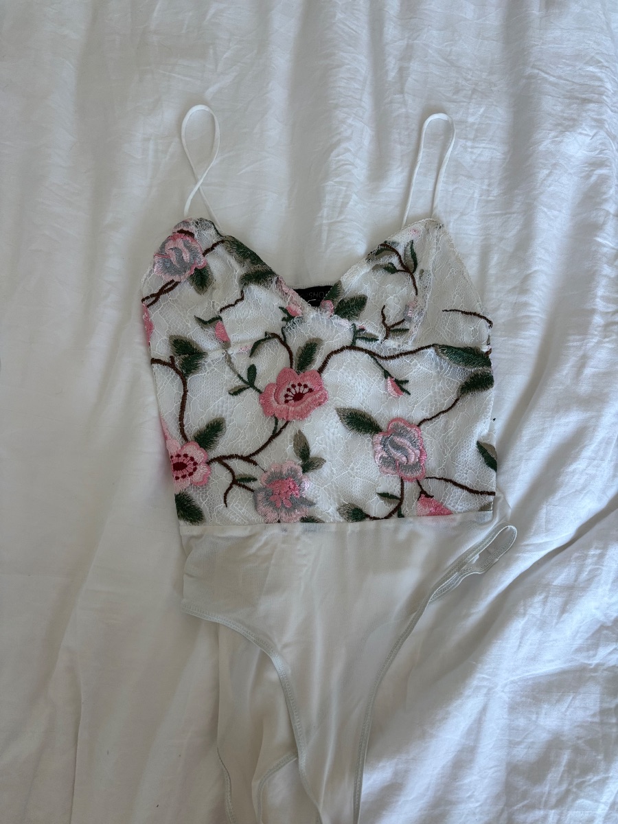Topshop Floral bodysuit photo 2