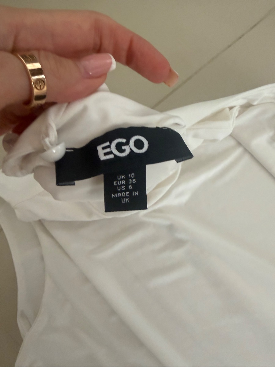 White ego jumpsuit photo 2
