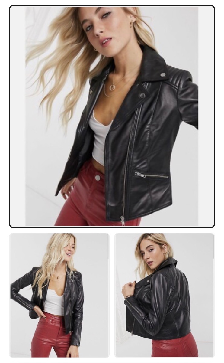 Barneys Barney’s leather jacket photo 2