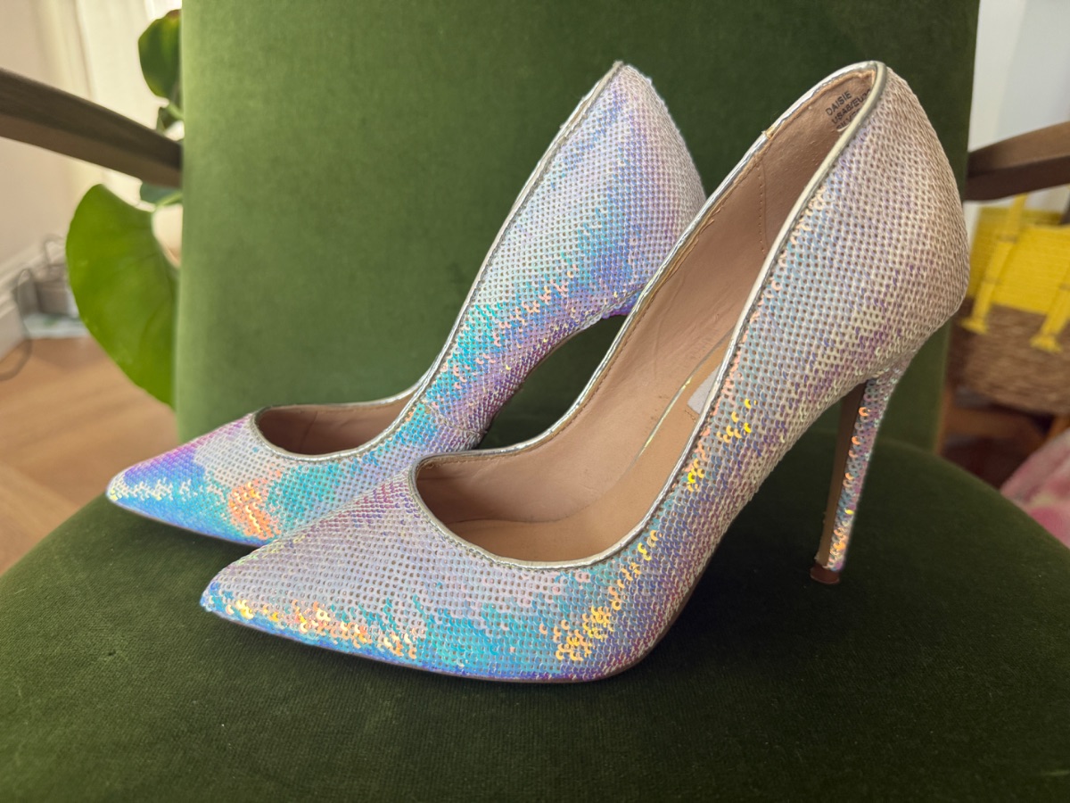 Steve Madden Sequined DAISIE heels