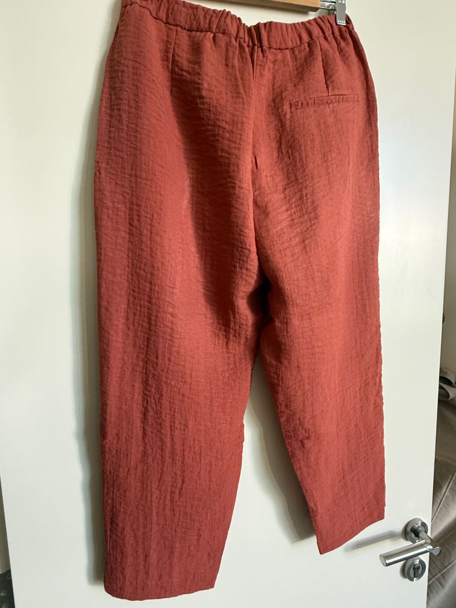 Mango Rust Trousers EUR42 / UK14 photo 3