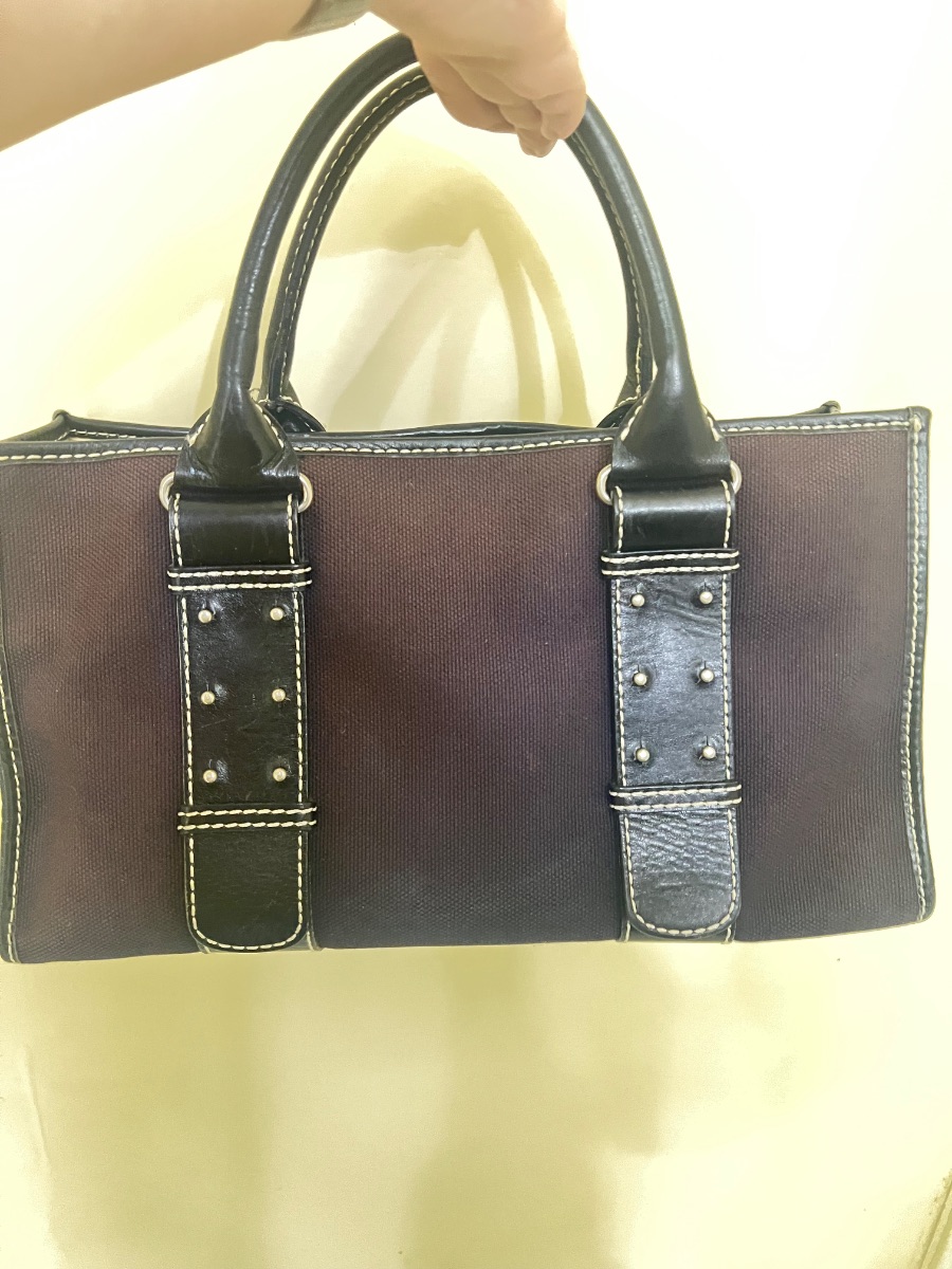 Burberry denim handbag