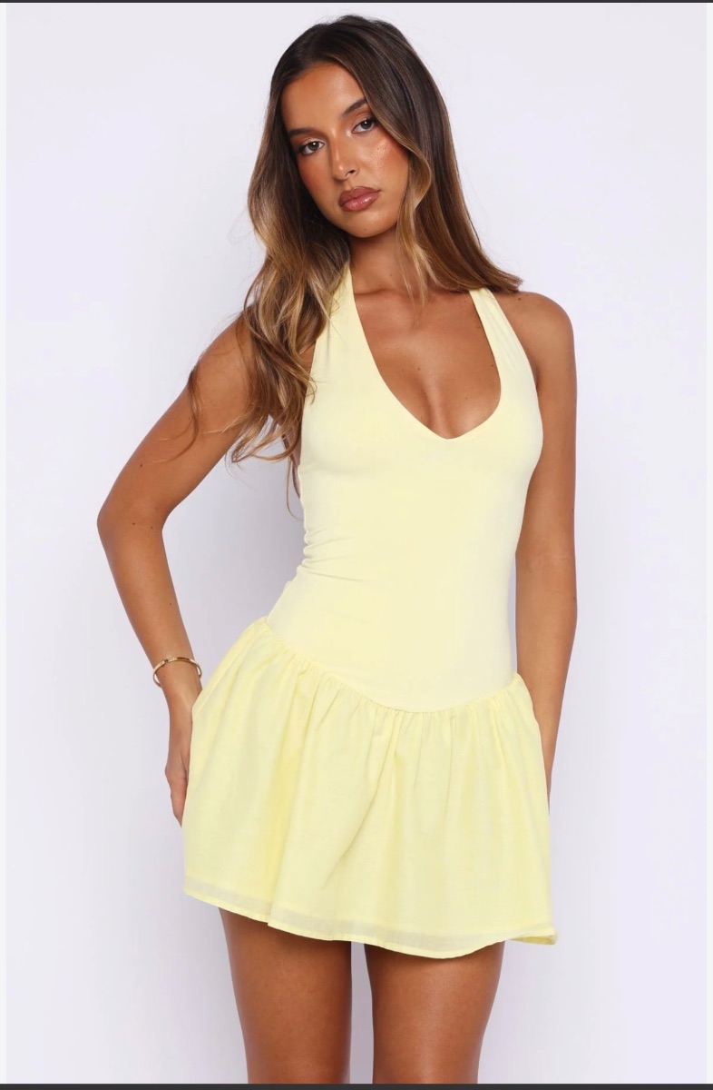 Yellow Zara Dress