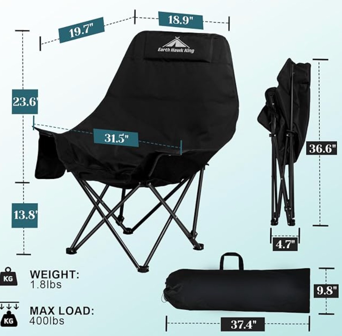 Camping chair photo 2