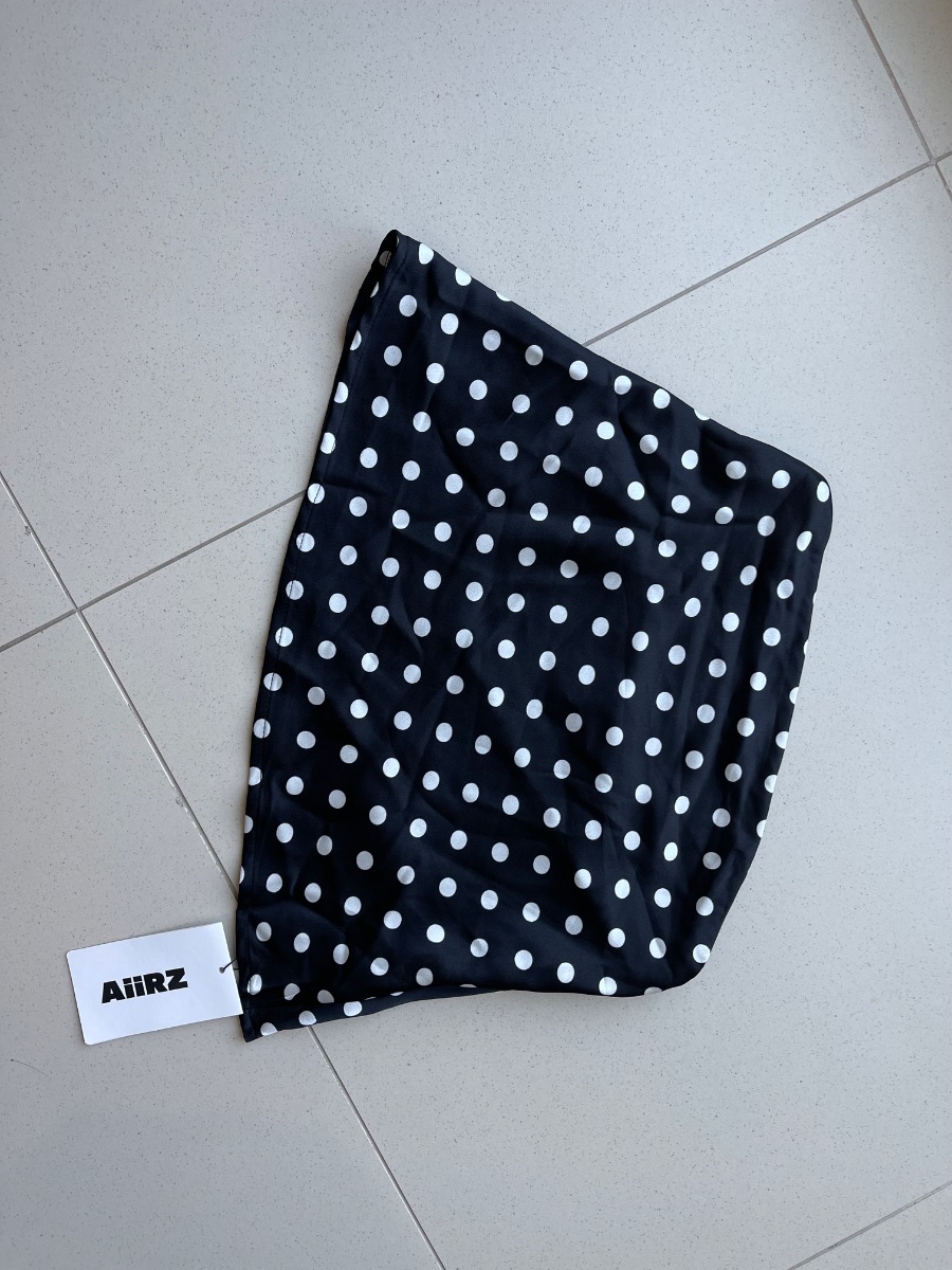 Shein Polka Dot Slip Skirt & Bandeau Top photo 2