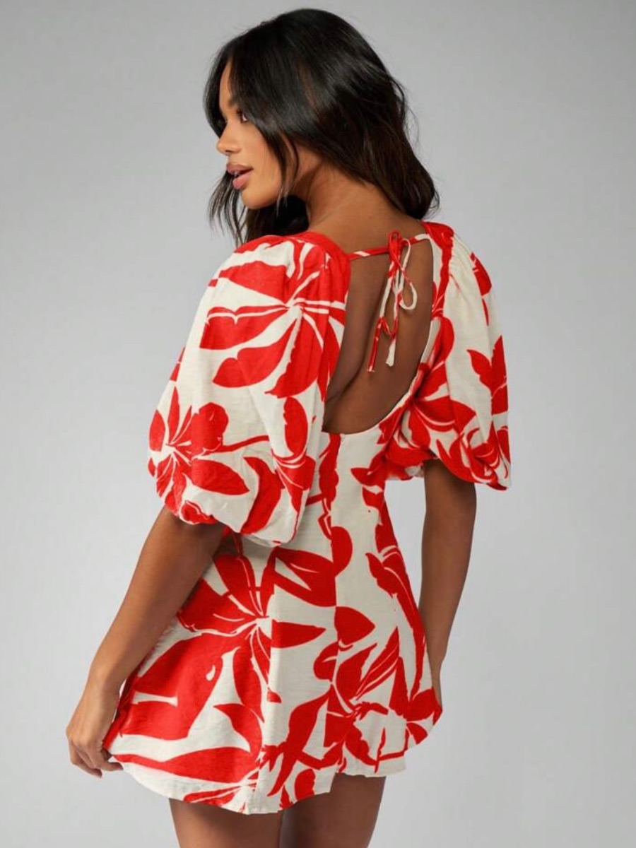 Shein Floral Mini Dress photo 2