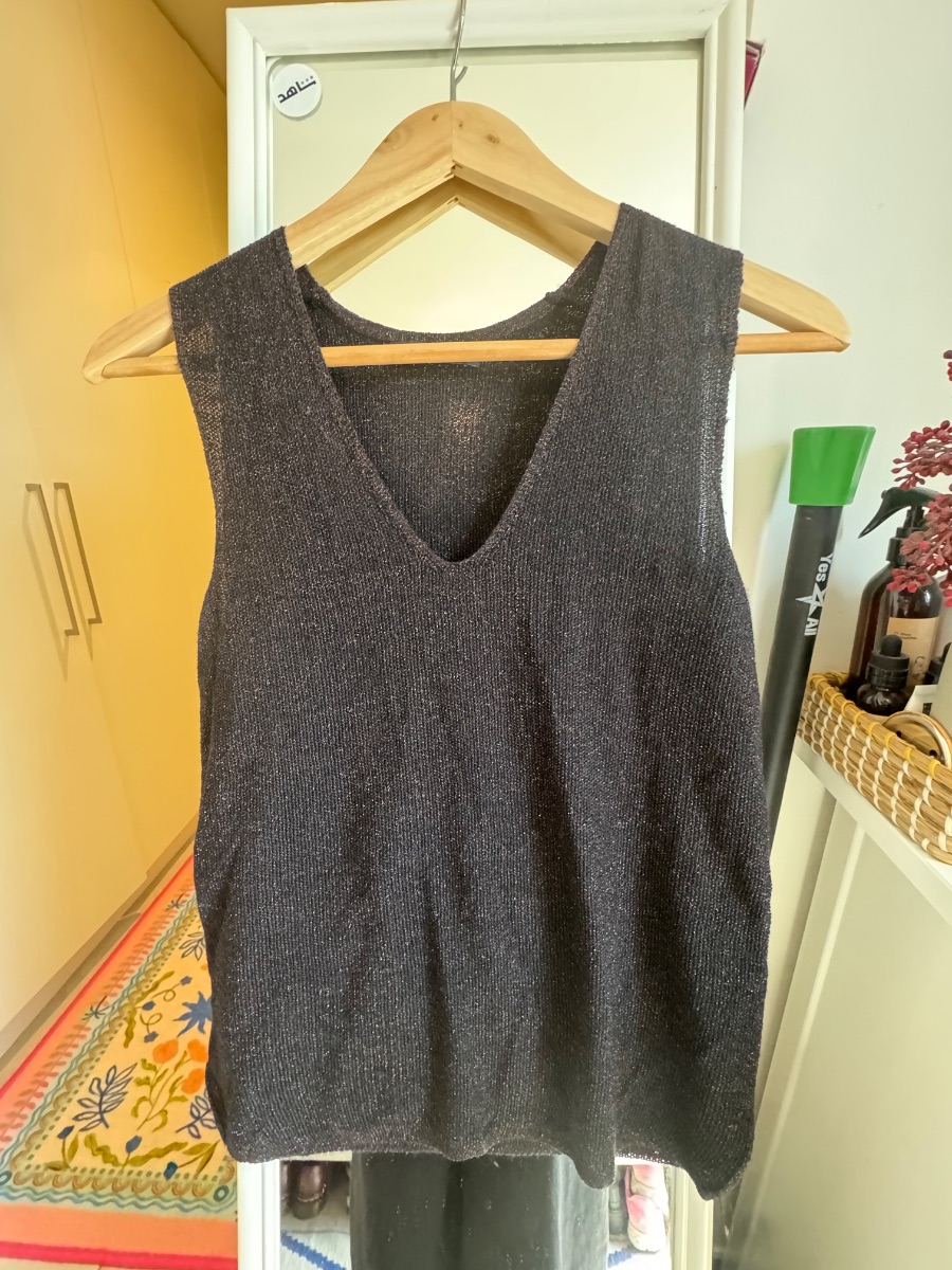 Mango Knit Top