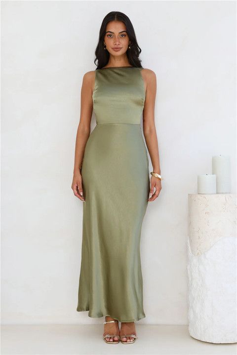 Billy J satin maxi UK10 photo 2