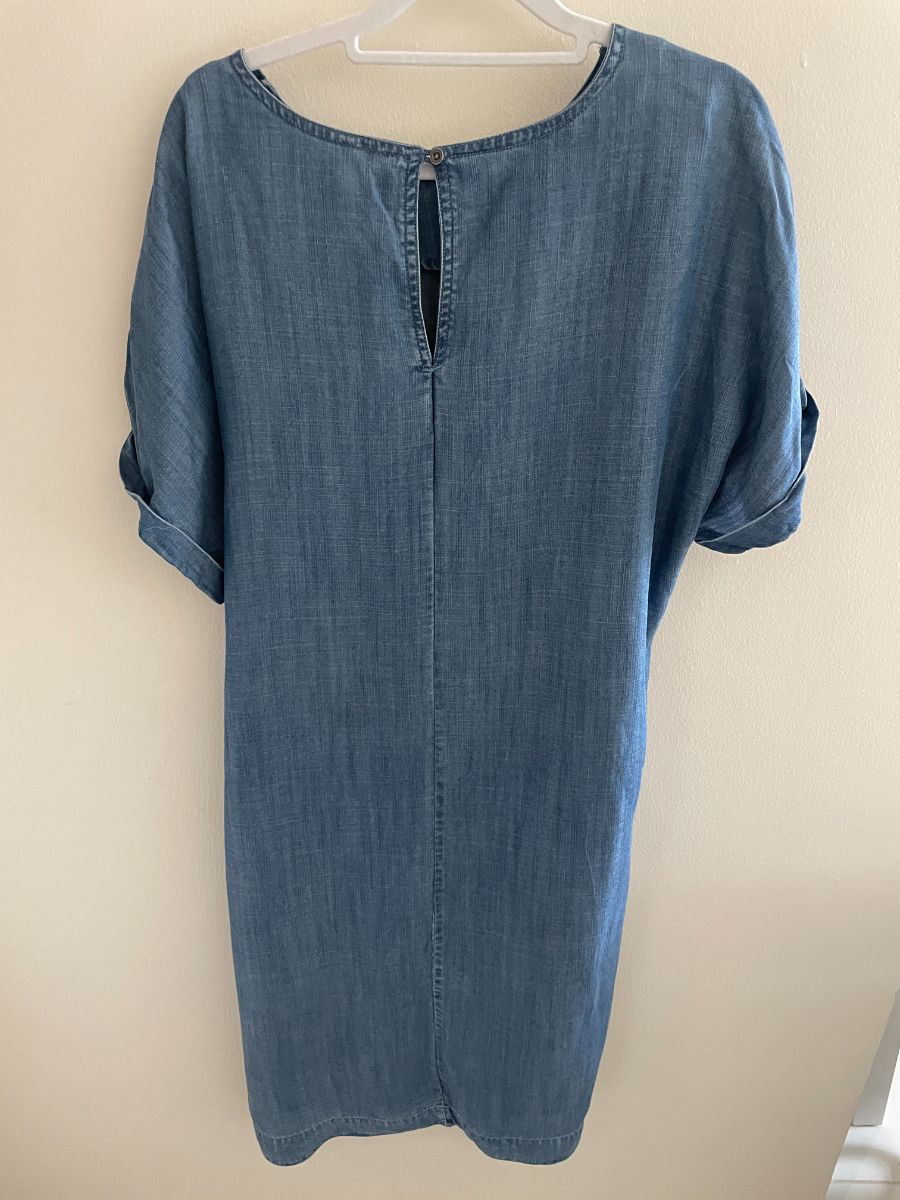 Next Denim Dress UK14 photo 2