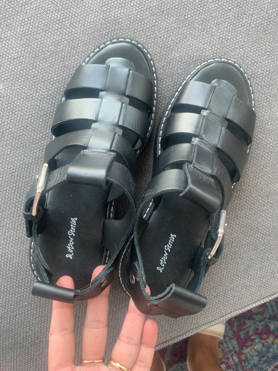 & Other Stories Gladiator Leather Sandals