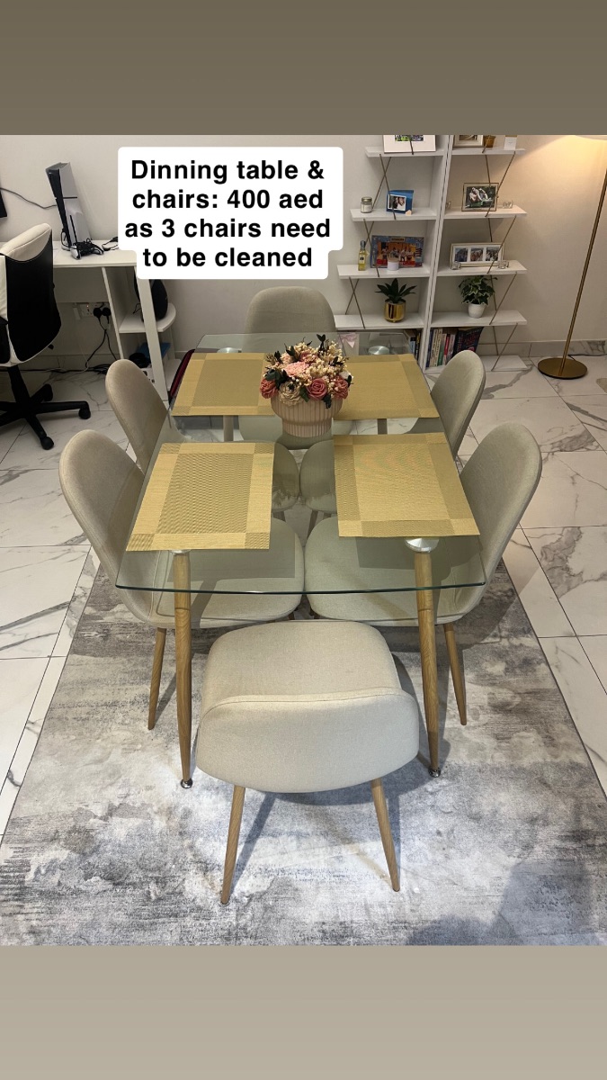IKEA Dining table & chairs