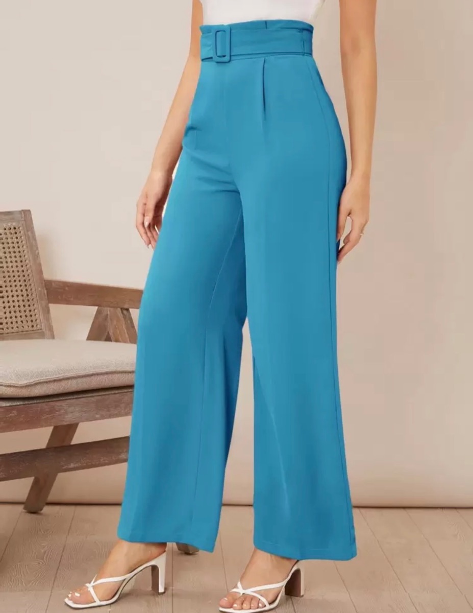 Shein Blue trousers size large