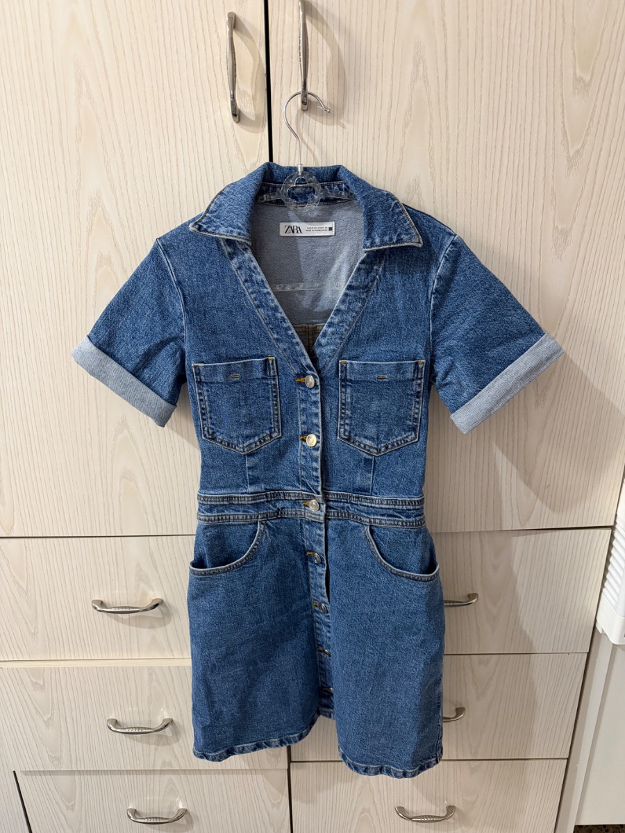 Zara Denim Mini Dress
