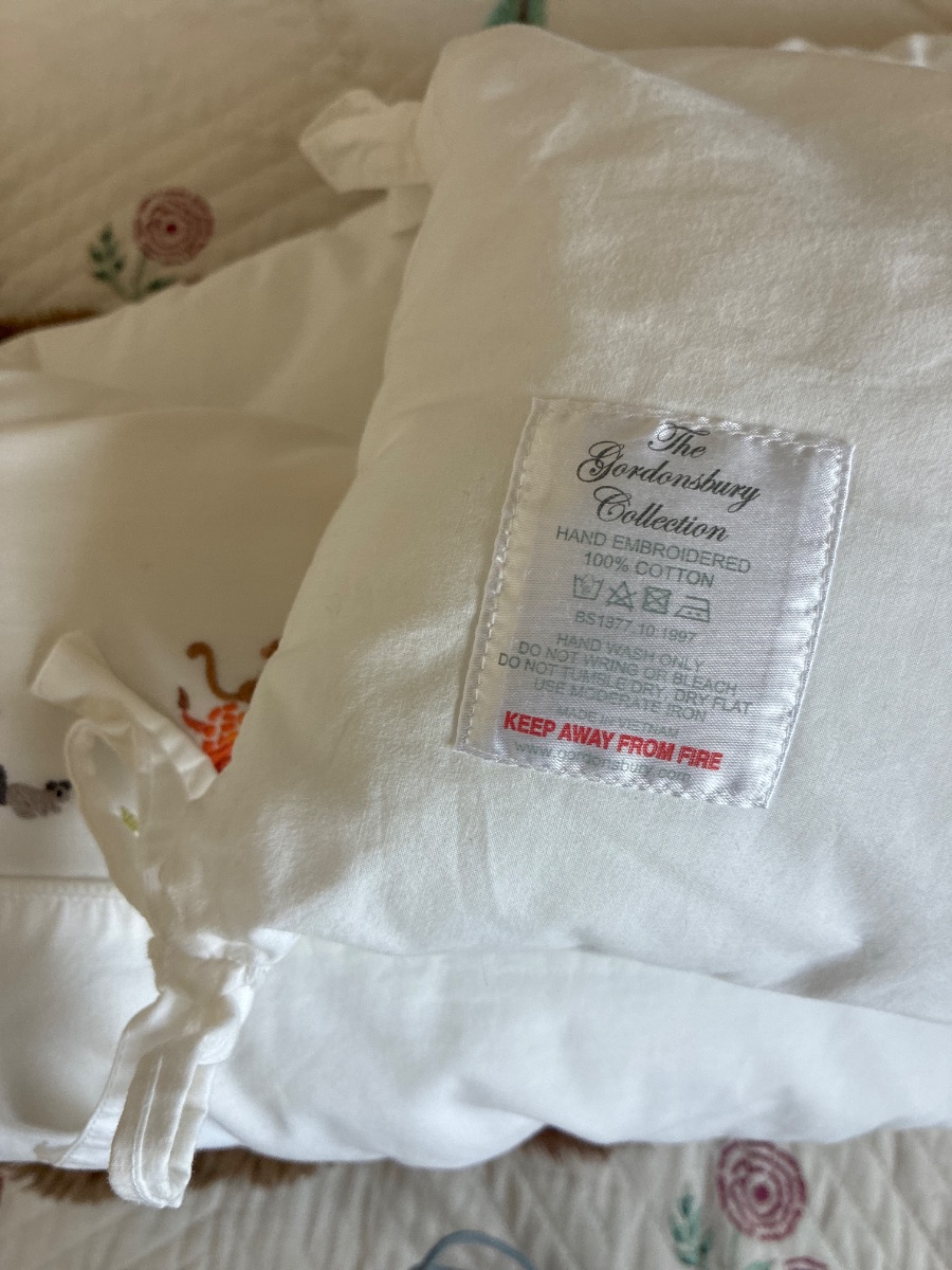Gordonsbury Cot bumper 100% cotton photo 2