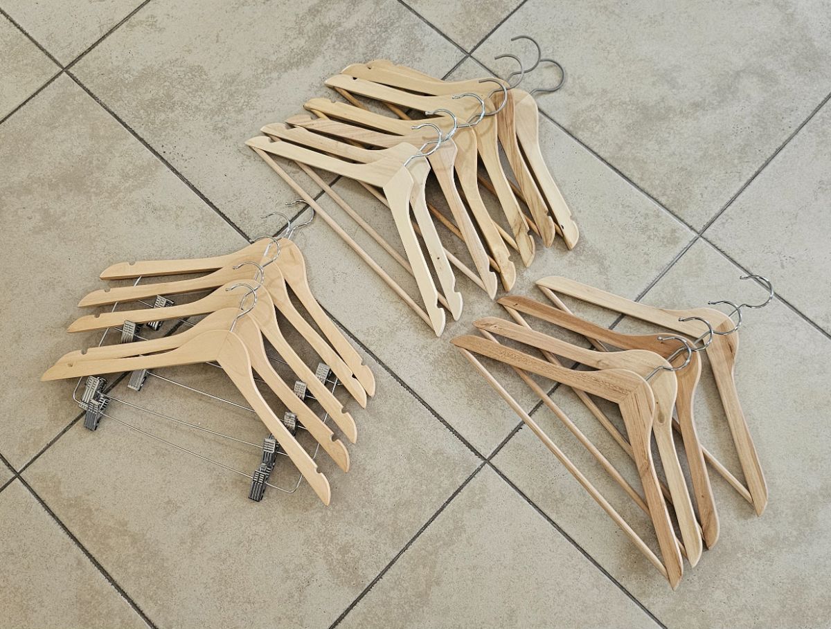 Wooden hangers