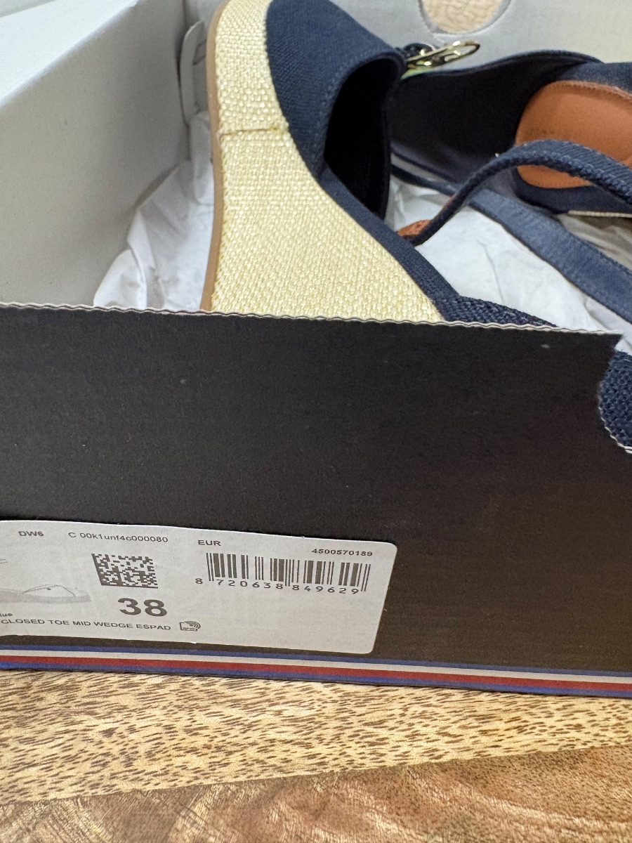 Tommy Hilfiger Tommy H Canva wedge photo 2